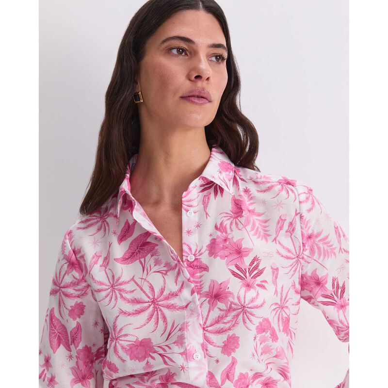 Sportscraft Cotton Silk Palm Shirt image number 2